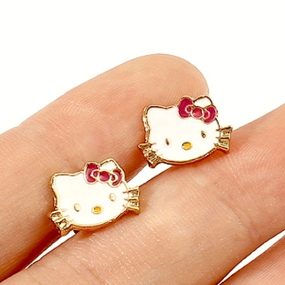 Hello Kitty Stud Earrings